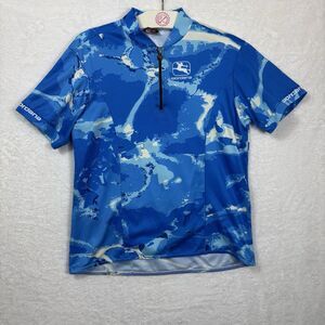 Giordana Cycling Jersey Blue - Made in Italy No Size Measurements In Pics